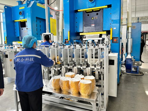 2024年一季度銅川市重點項目觀摩③ 年產2萬噸鋁箔餐盒生產線項目 延伸鋁精深加工產業鏈,產品節能環?？稍偕? class=