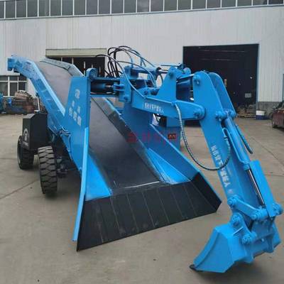 金林源頭工廠小型扒渣機 隧道*扒渣機 輪胎扒礦機